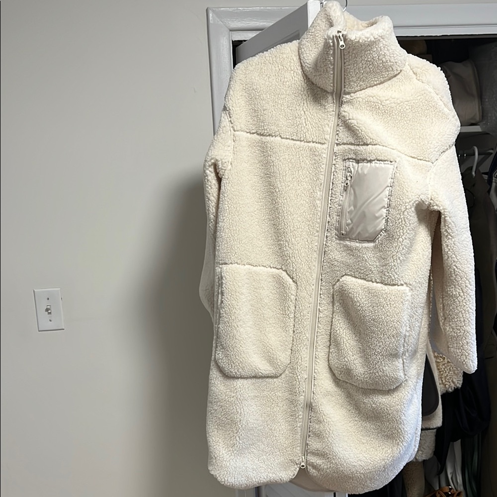Cozy Cream Sherpa Jacket